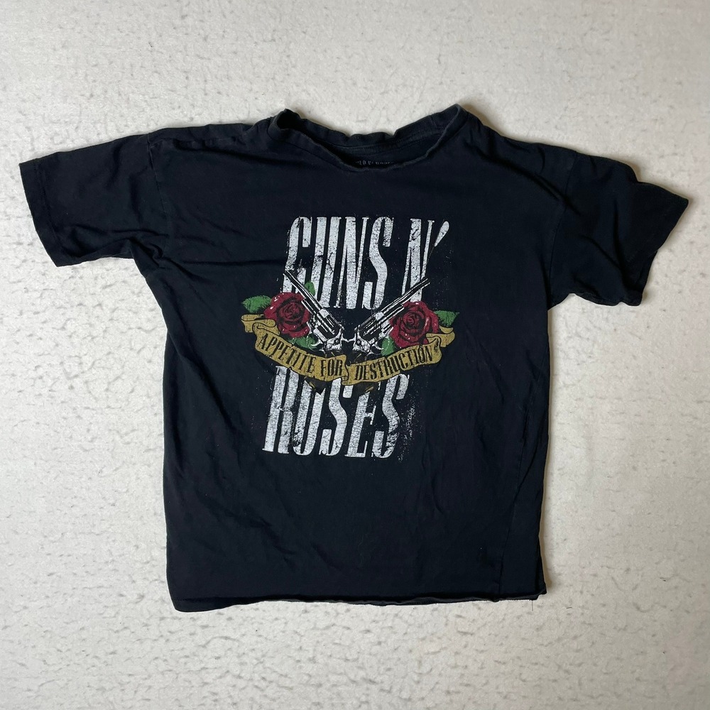 Guns N‎ Roses Appetite For Destruction T Shirt Black S P